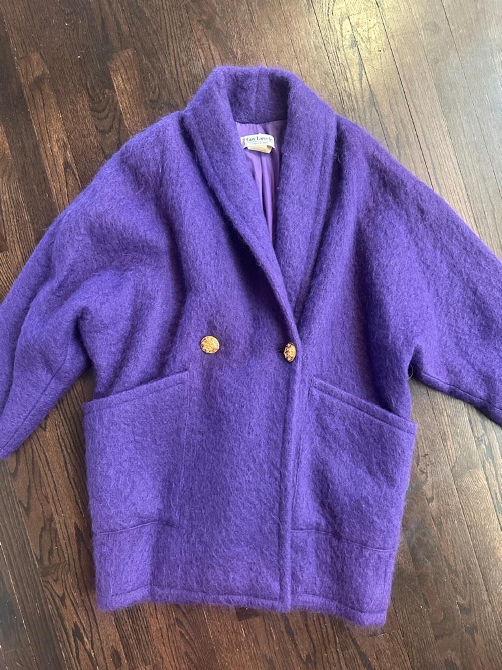 GUY LAROCHE ICONIC MOHAIR JACKET